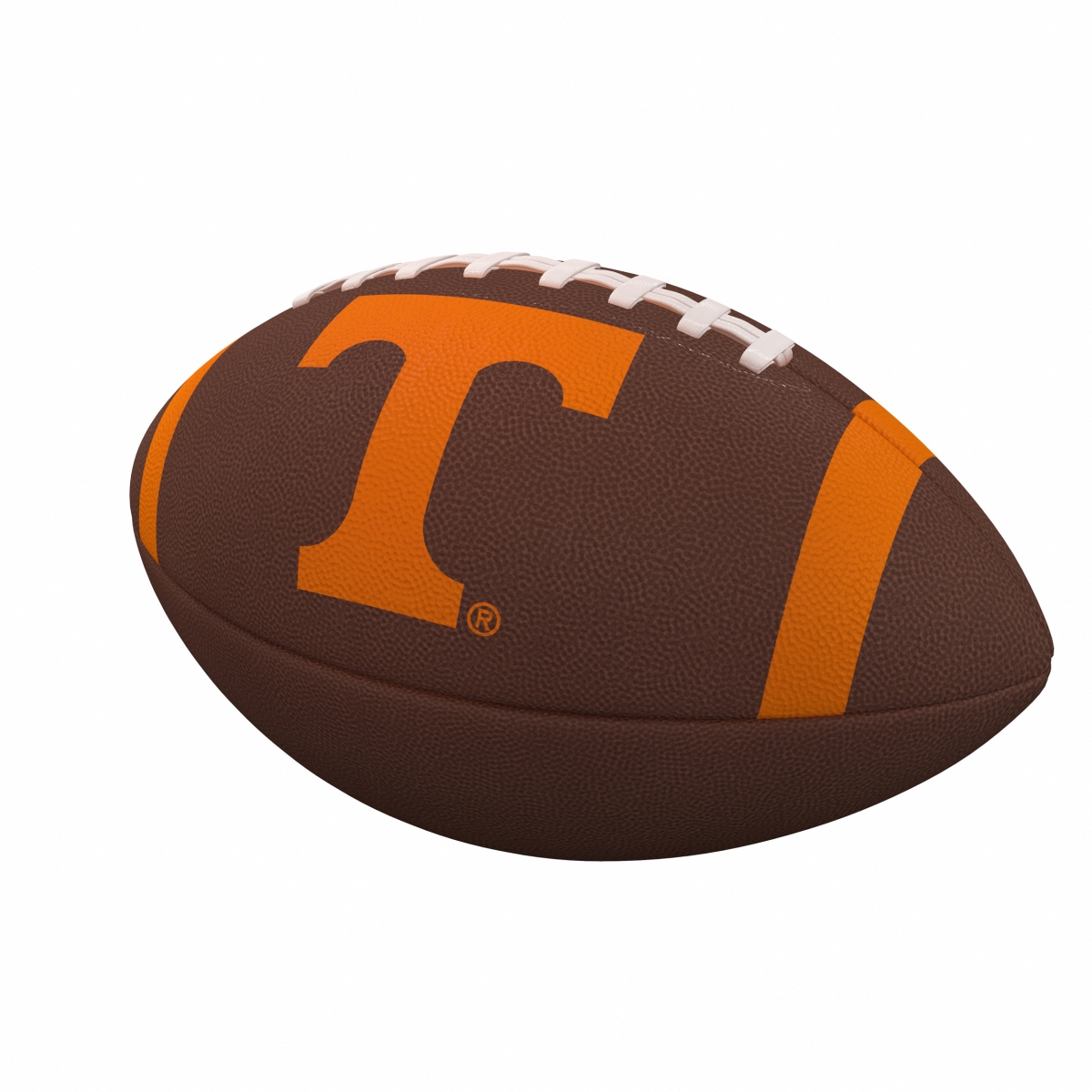 Picture of Logo Brands 217-93FC-1 Tennessee Team Stripe Full-Size Composite Football