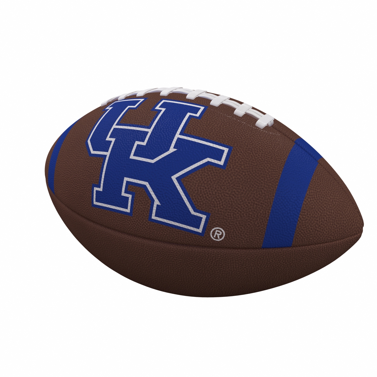 Picture of Logo Brands 159-93FC-1 Kentucky Team Stripe Full-Size Composite Football
