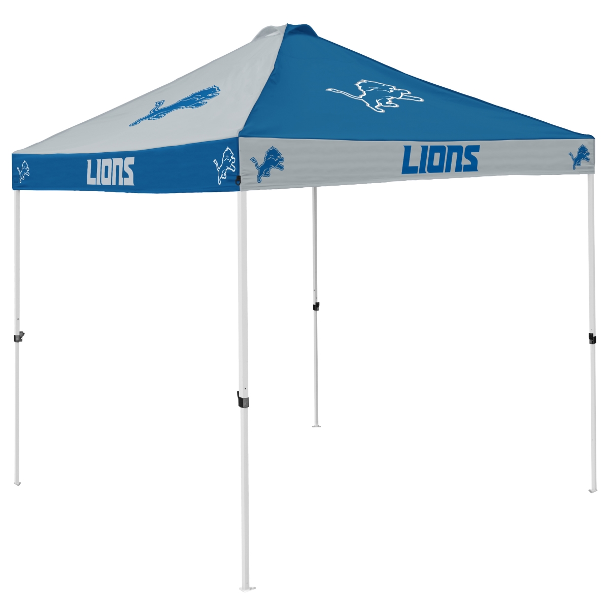 Picture of Logo Brands 611-42C-1 Detroit Lions 2017 Logo Checkerboard Canopy
