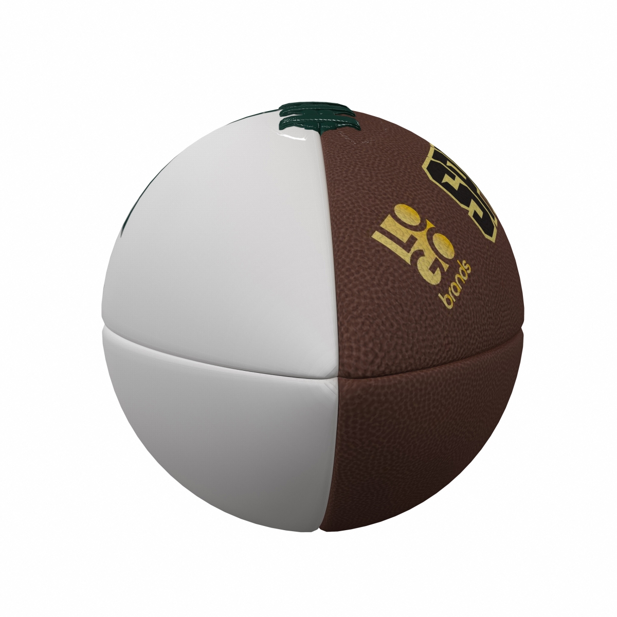 172-93FA-1 MI State Official-Size Autograph Football