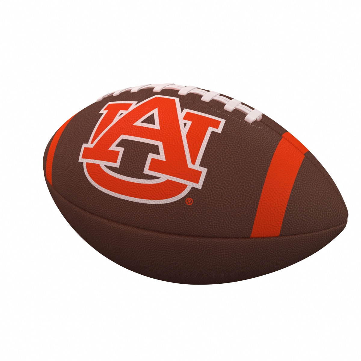 Picture of Logo Brands 110-93FC-1 Auburn Team Stripe Official-Size Composite Football