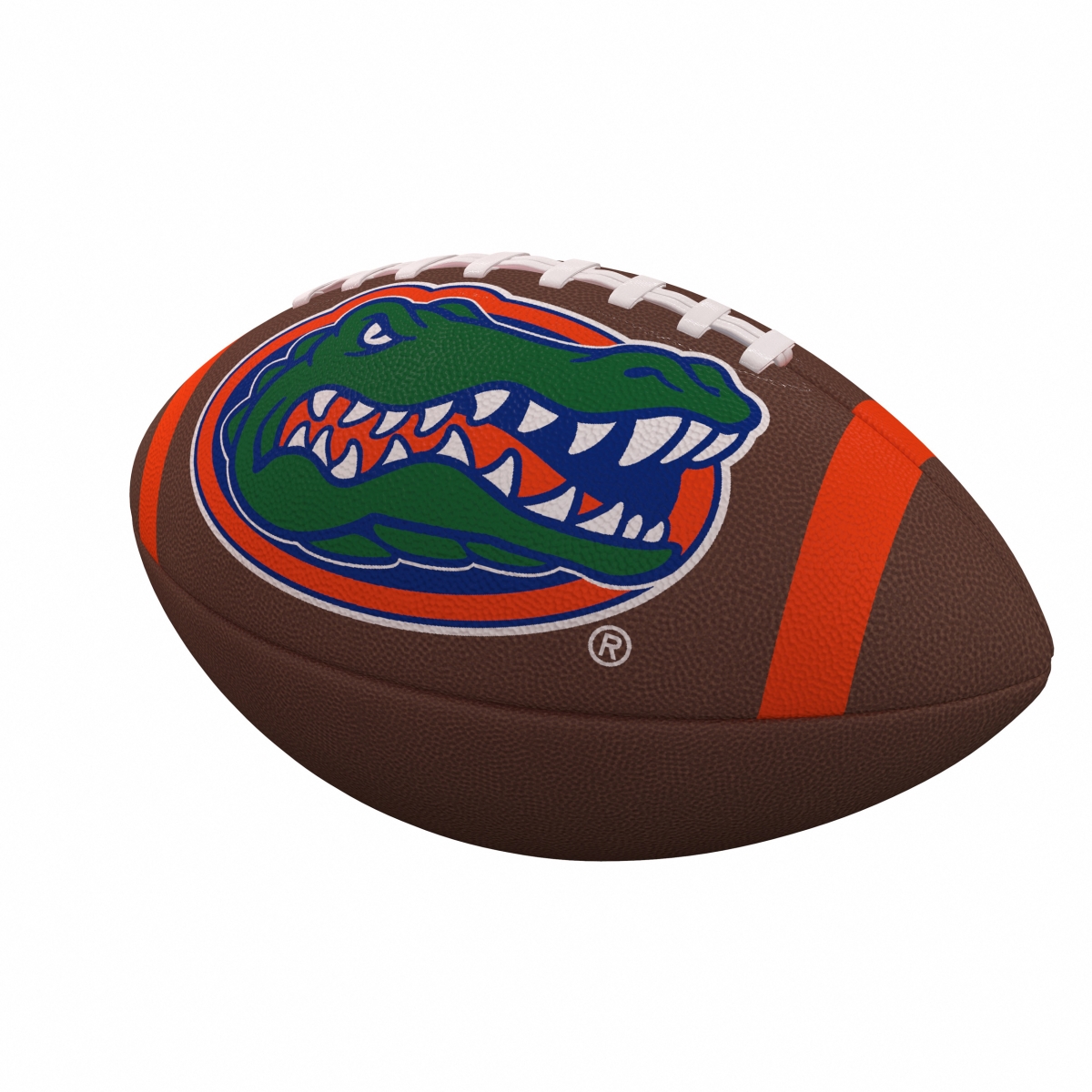 Picture of Logo Brands 135-93FC-1 Florida Team Stripe Official-Size Composite Football