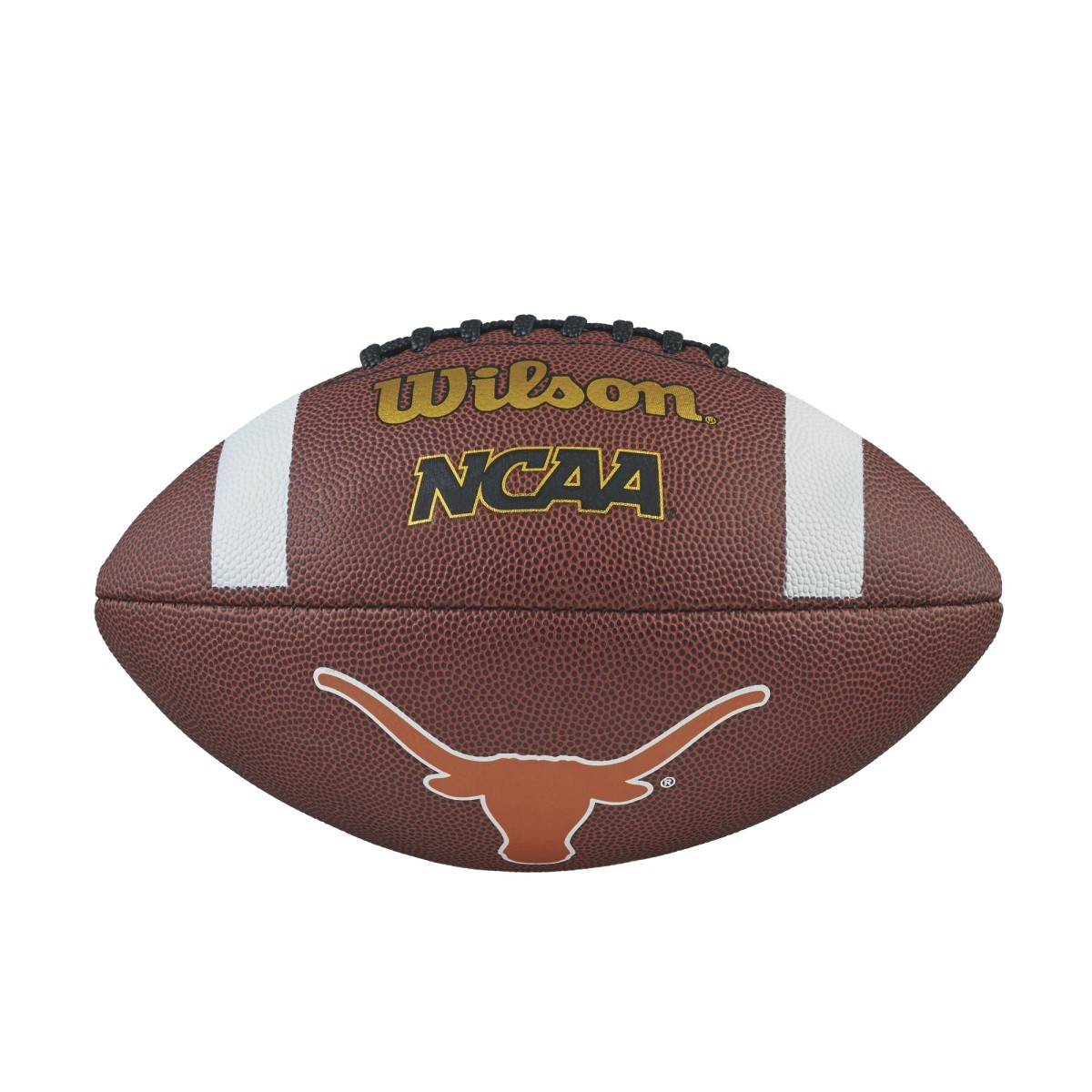 Picture of Logo Brands 218-93FC-1 Texas Team Stripe Official-Size Composite Football