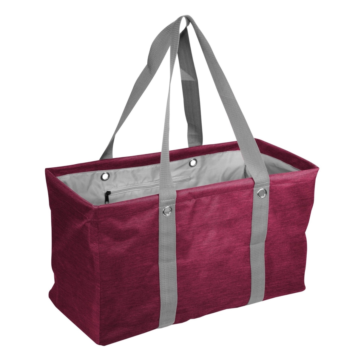 Picture of Logo Chair 001-765CR-MAROON Plain Maroon Crosshatch Picnic Caddy