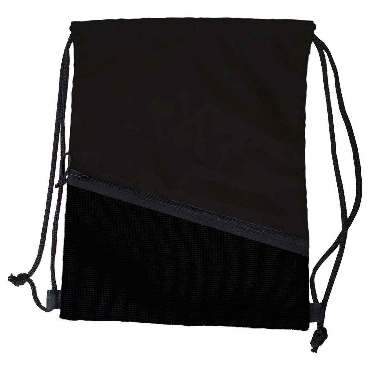 001-871-BLK Plain Black Tilt Backsack