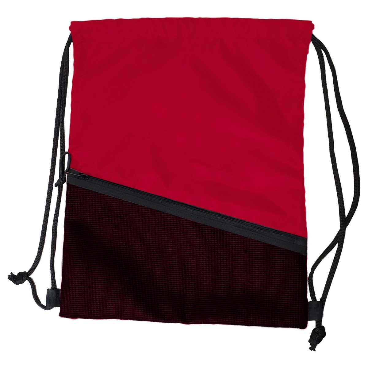 001-871-RED Plain Red Tilt Backsack