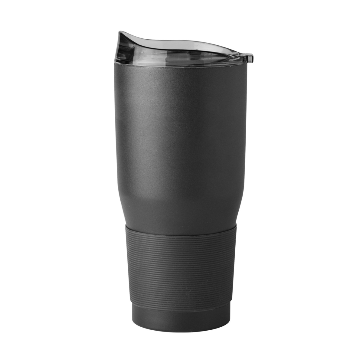 Picture of Logo Chair 001-S30PT-BLK 30 oz Plain Black Powder Coat Tumbler
