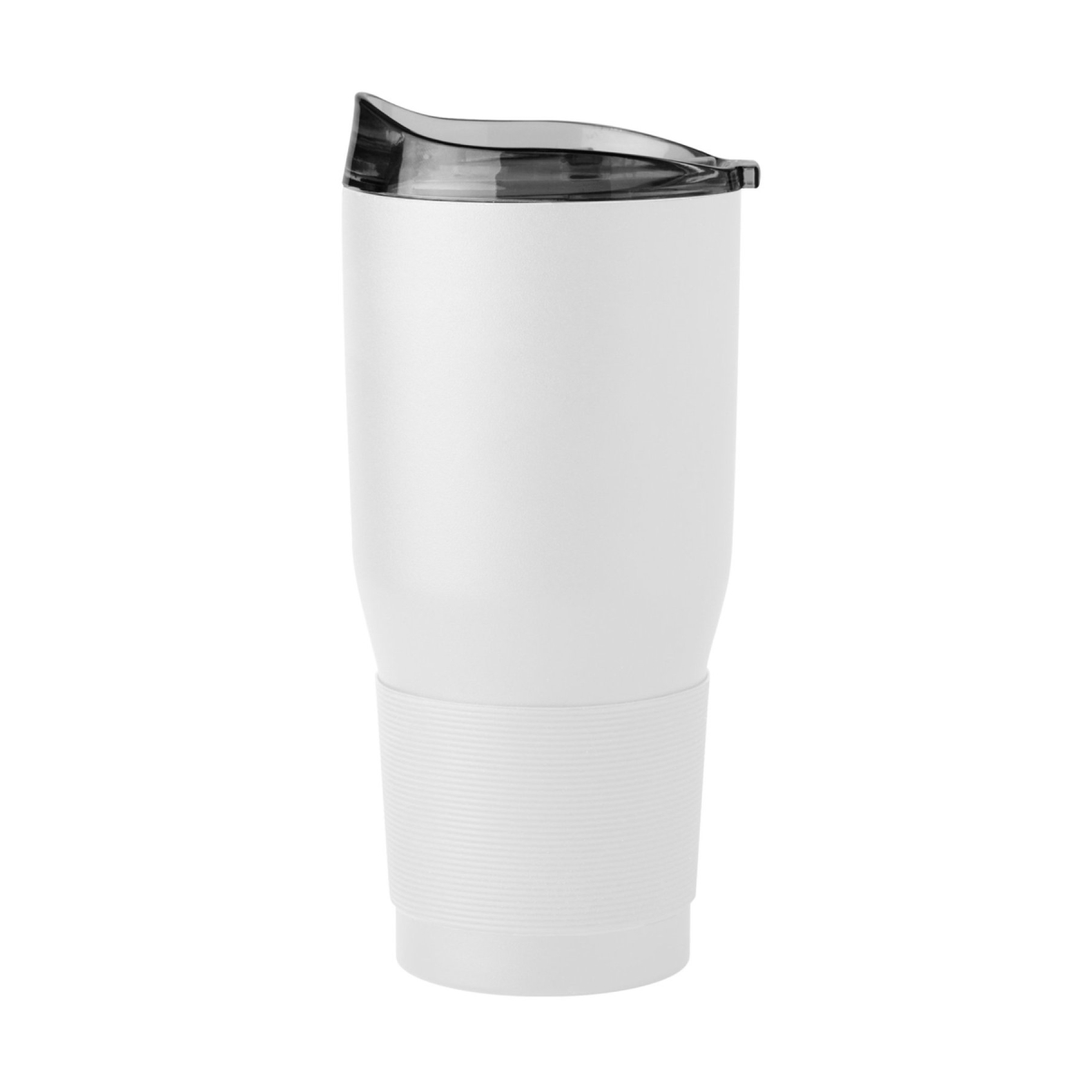 Picture of Logo Chair 001-S30PT-WHT 30 oz Plain White Powder Coat Tumbler