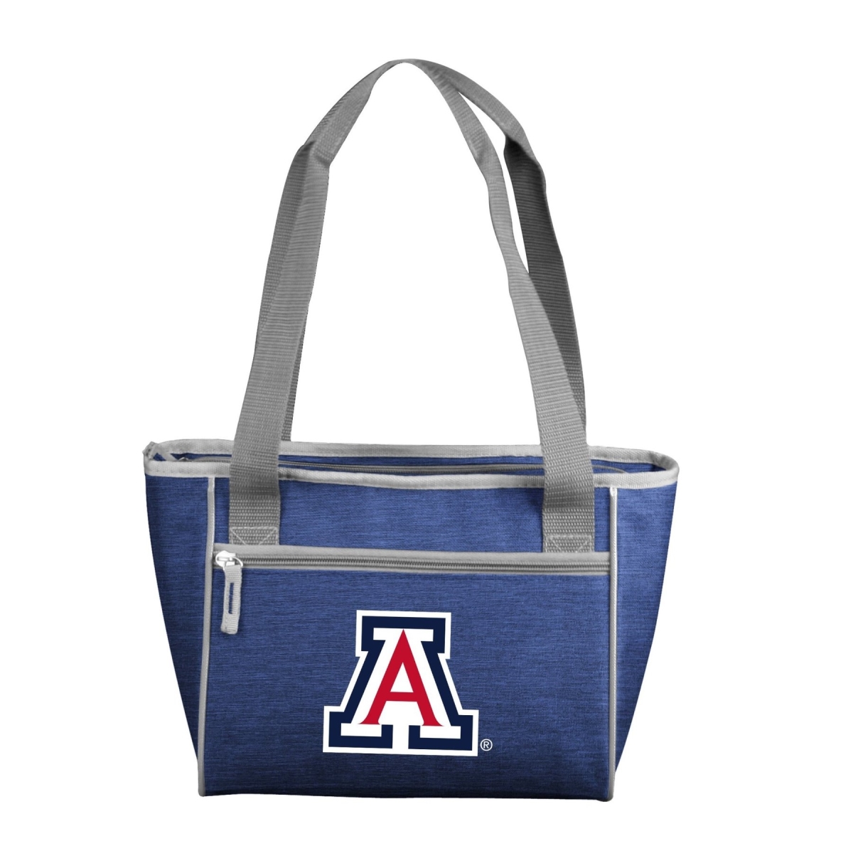 Picture of Logo Chair 106-83-CR1 NCAA Arizona Wildcats Crosshatch Cooler Tote Bag Holds for 16 Cans