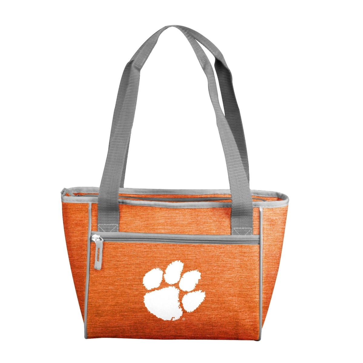 Picture of Logo Chair 123-83-CR1 NCAA Clemson Tigers Crosshatch Cooler Tote Bag Holds for 16 Cans