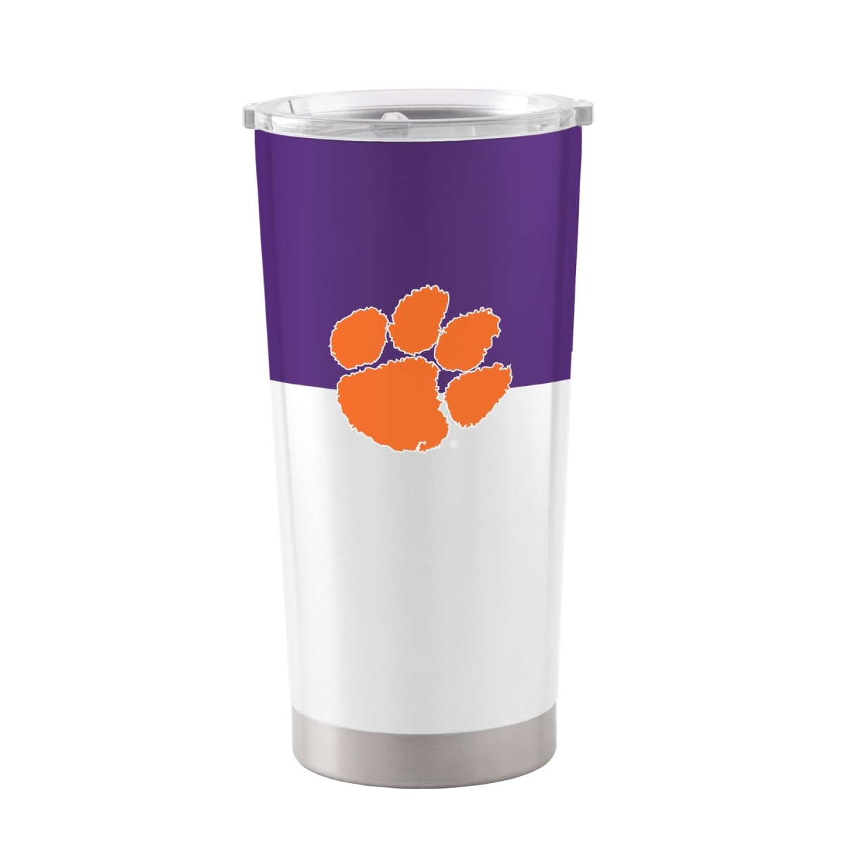 20 oz NCAA Clemson Tigers Colorblock Stainless Tumbler