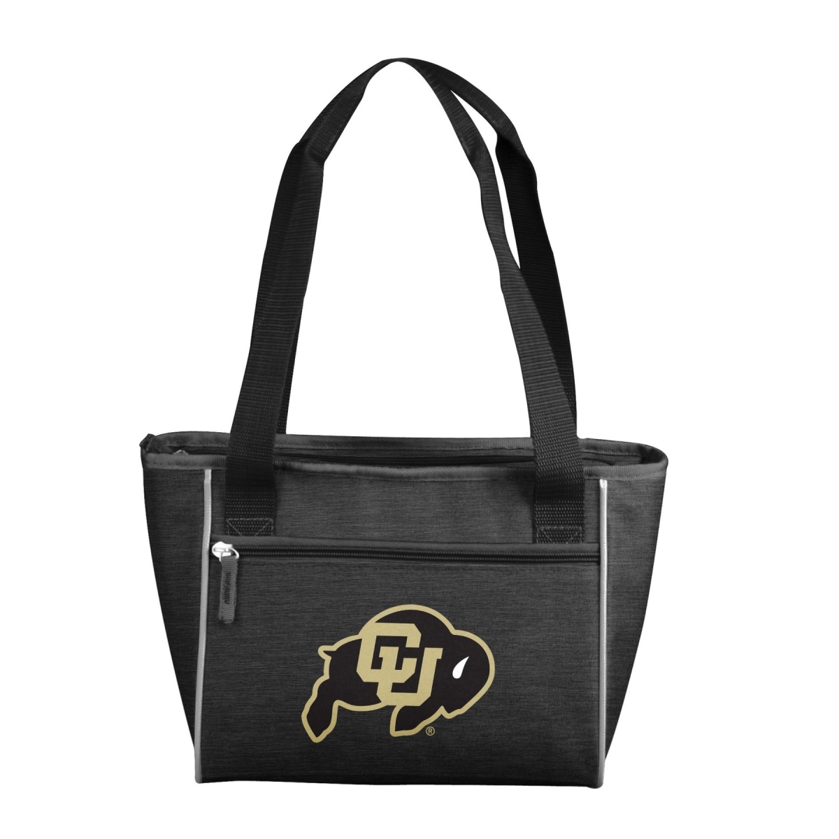 Picture of Logo Chair 126-83-CR1 NCAA Colorado Buffaloes Crosshatch Cooler Tote Bag Holds for 16 Cans