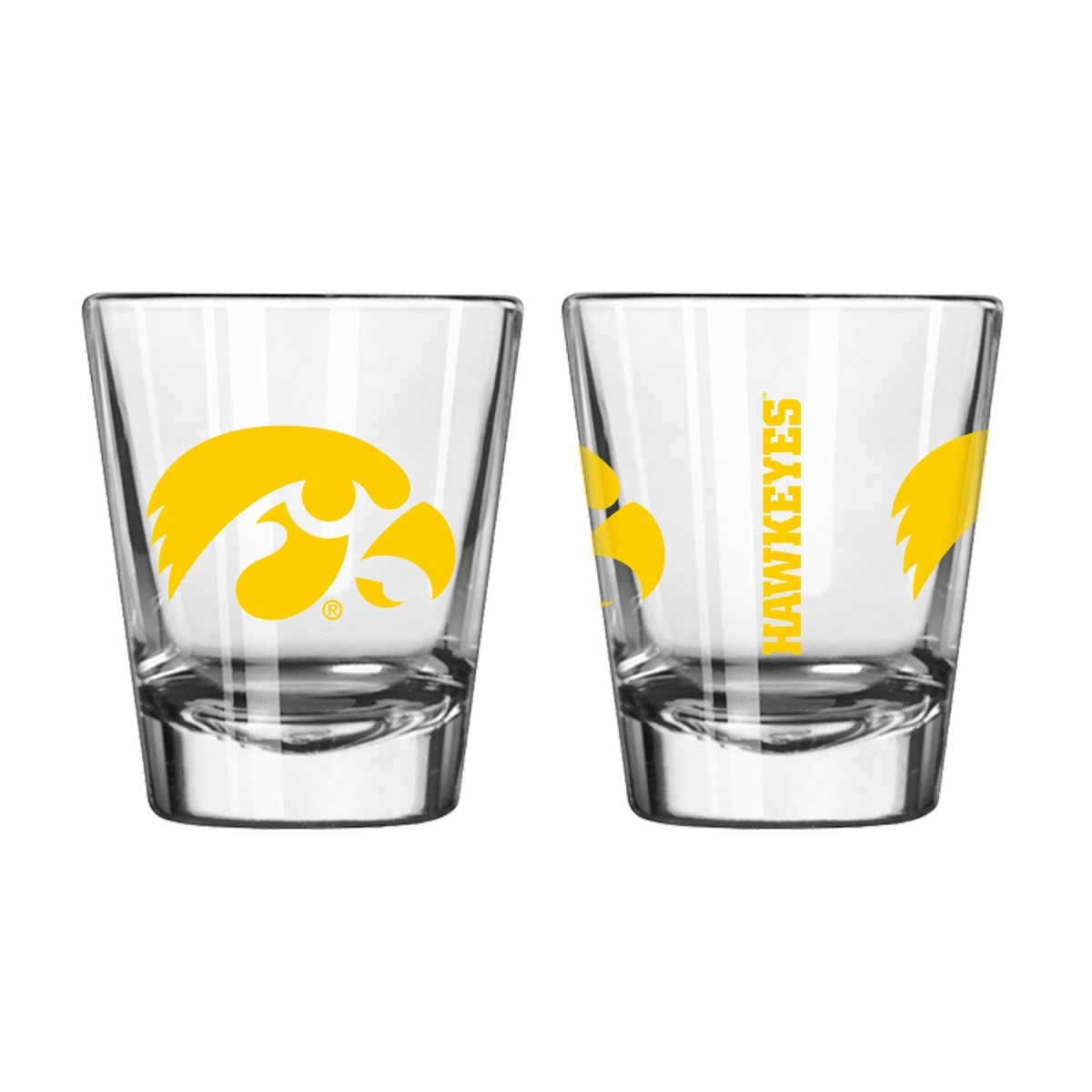 Picture of Logo Chair 155-G2S-1 2 oz NCAA Iowa Hawkeyes Gameday Shot Glass