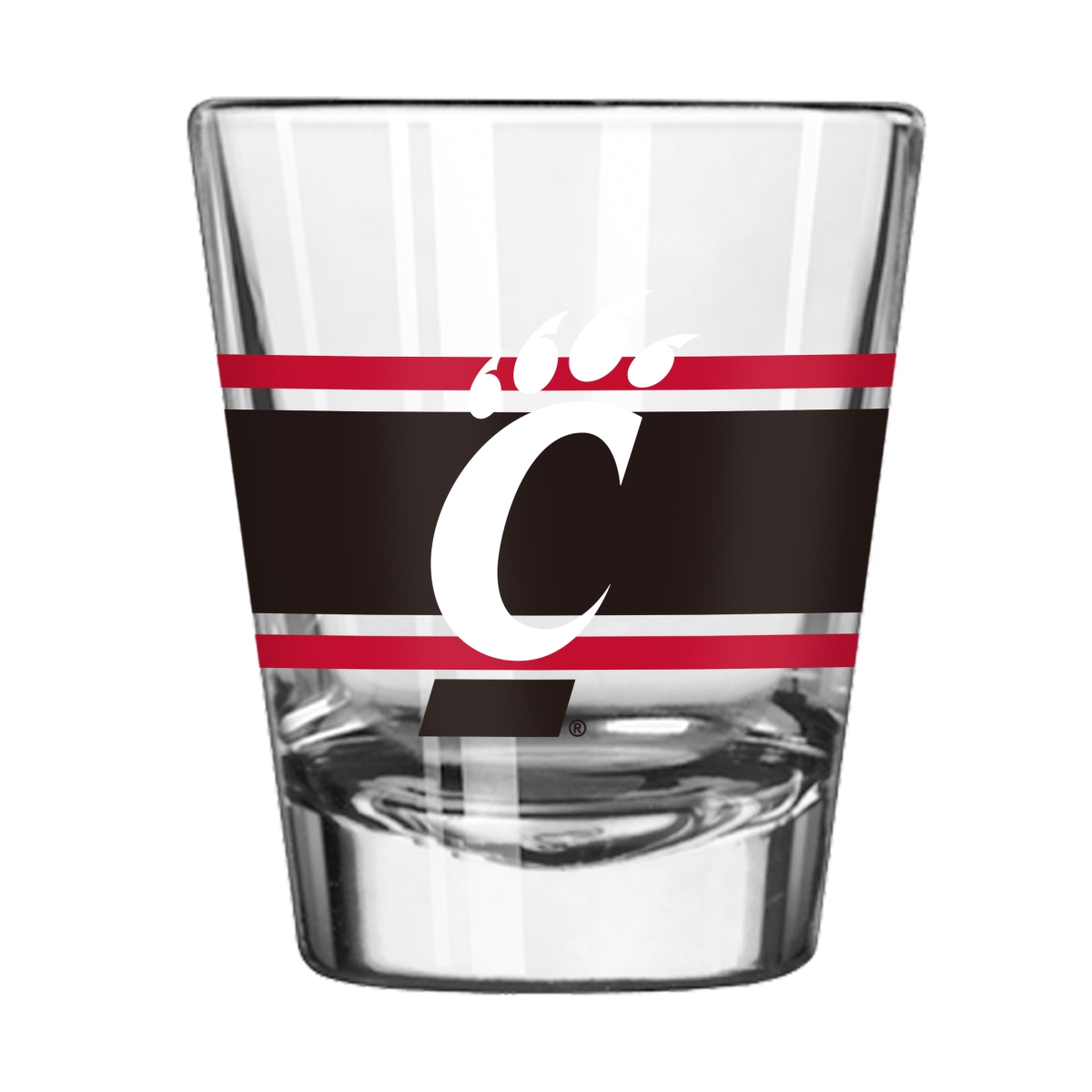 121-G2S-16 Cincinnati 2 oz Stripe Shot Glass