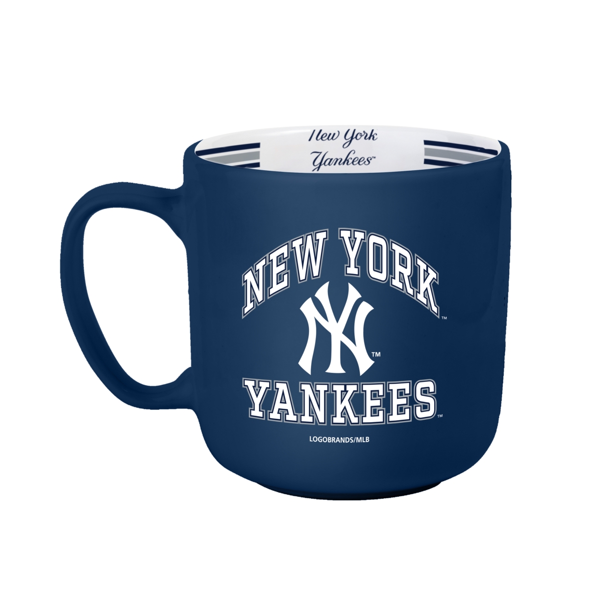 Picture of Logo Brands 520-C15SM NY Yankees 15 oz Stripe Mug