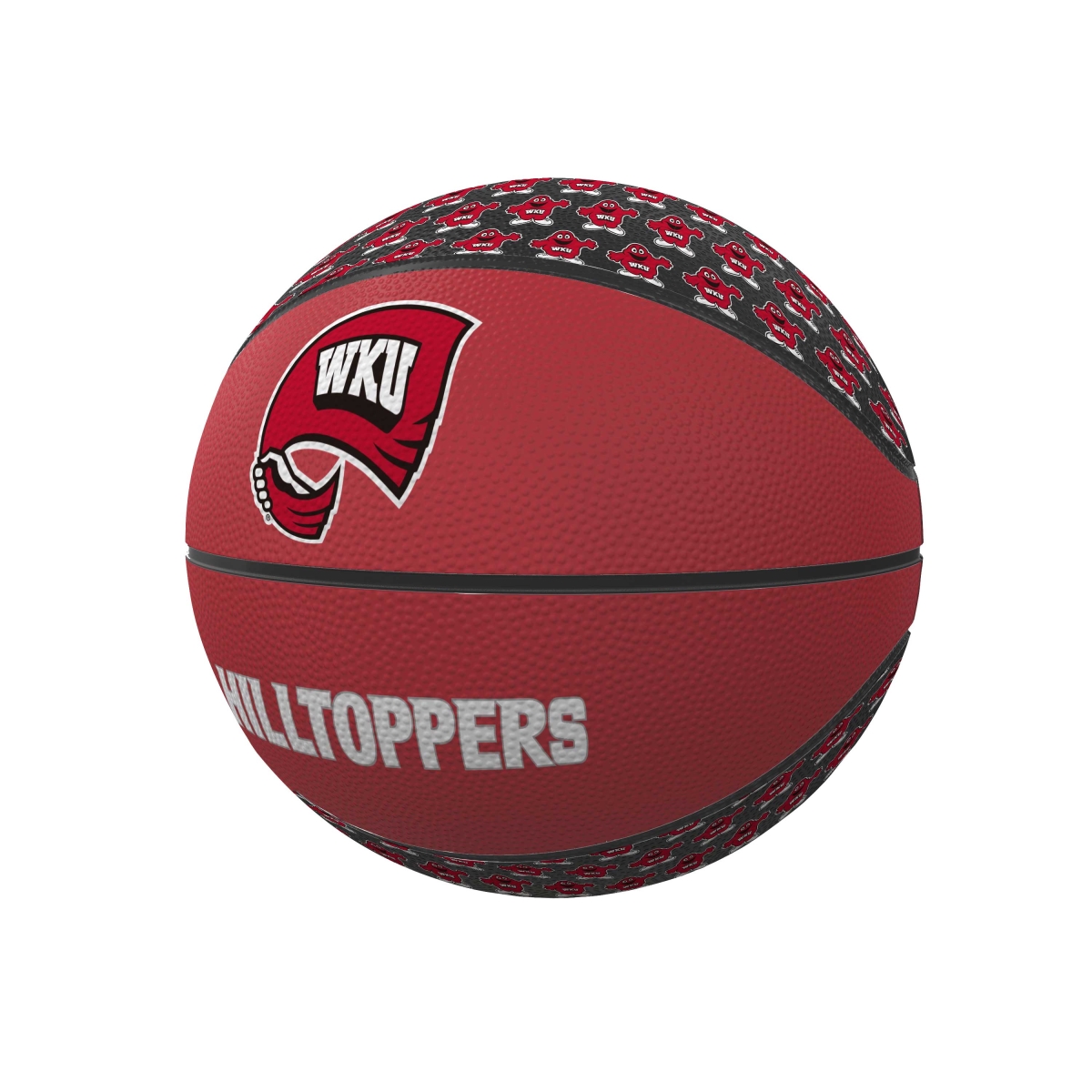241-91MR-1 Western Kentucky Mini Size Rubber Basketball