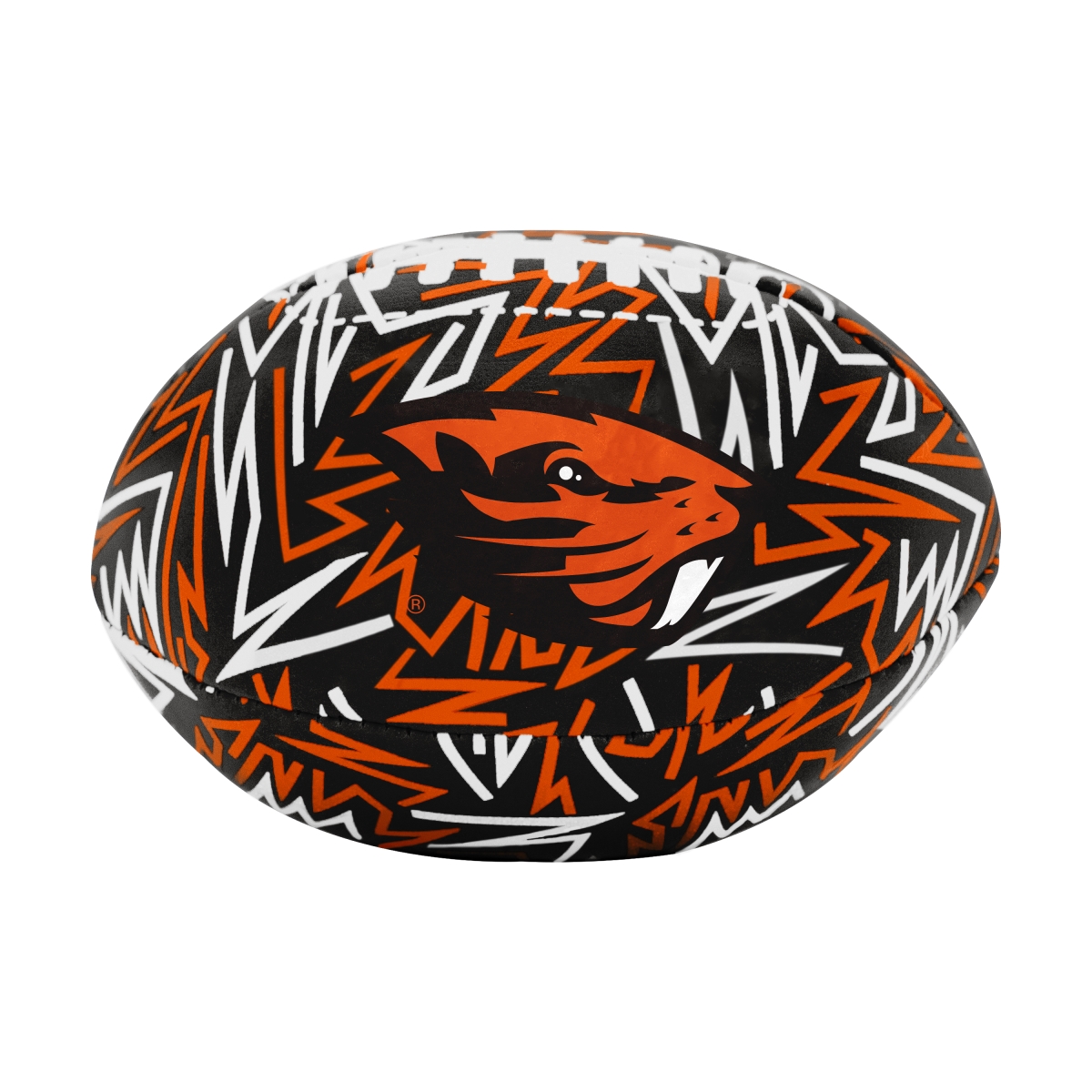 195-93MCS-R1 Oregon State Micro Graffiti Soft Football