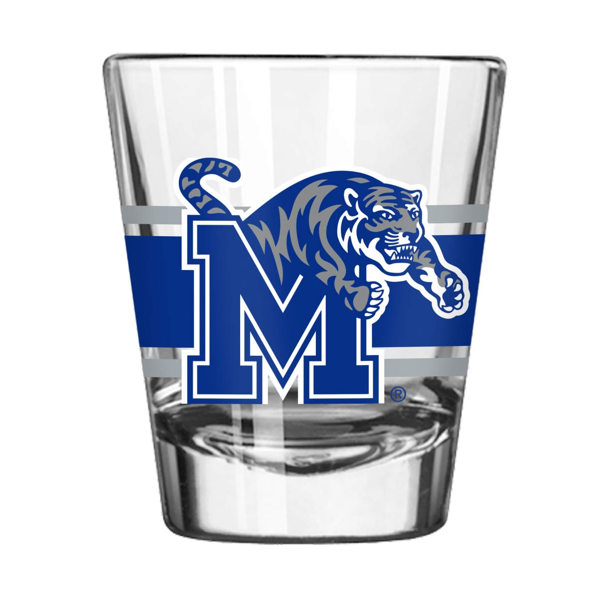 Picture of Logo Brands 168-G2S-16 Memphis 2 oz Stripe Shot Glass