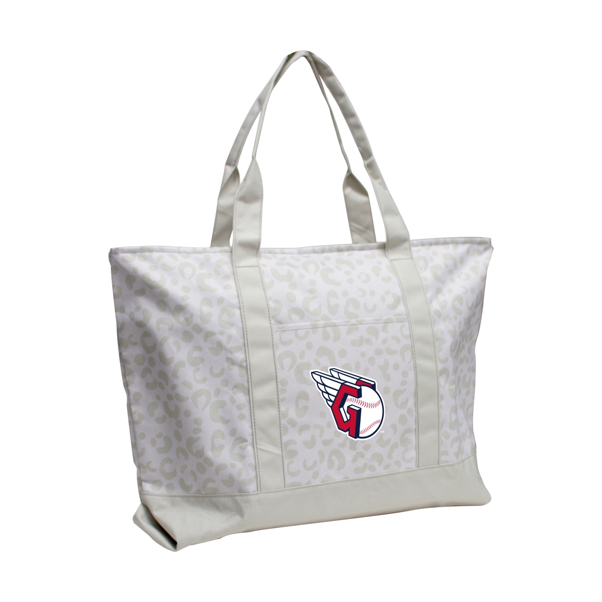 509-67P-L1 Cleveland Guardians Leopard Pattern Tote