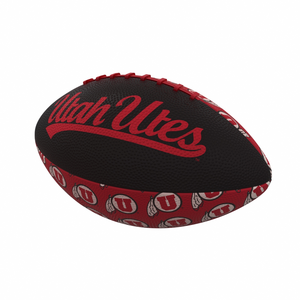 230-93MR-3 Utah Repeating Mini-Size Rubber Football