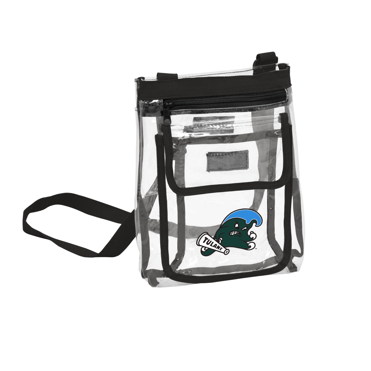 406-66P Tulane Gameday Clear Crossbody