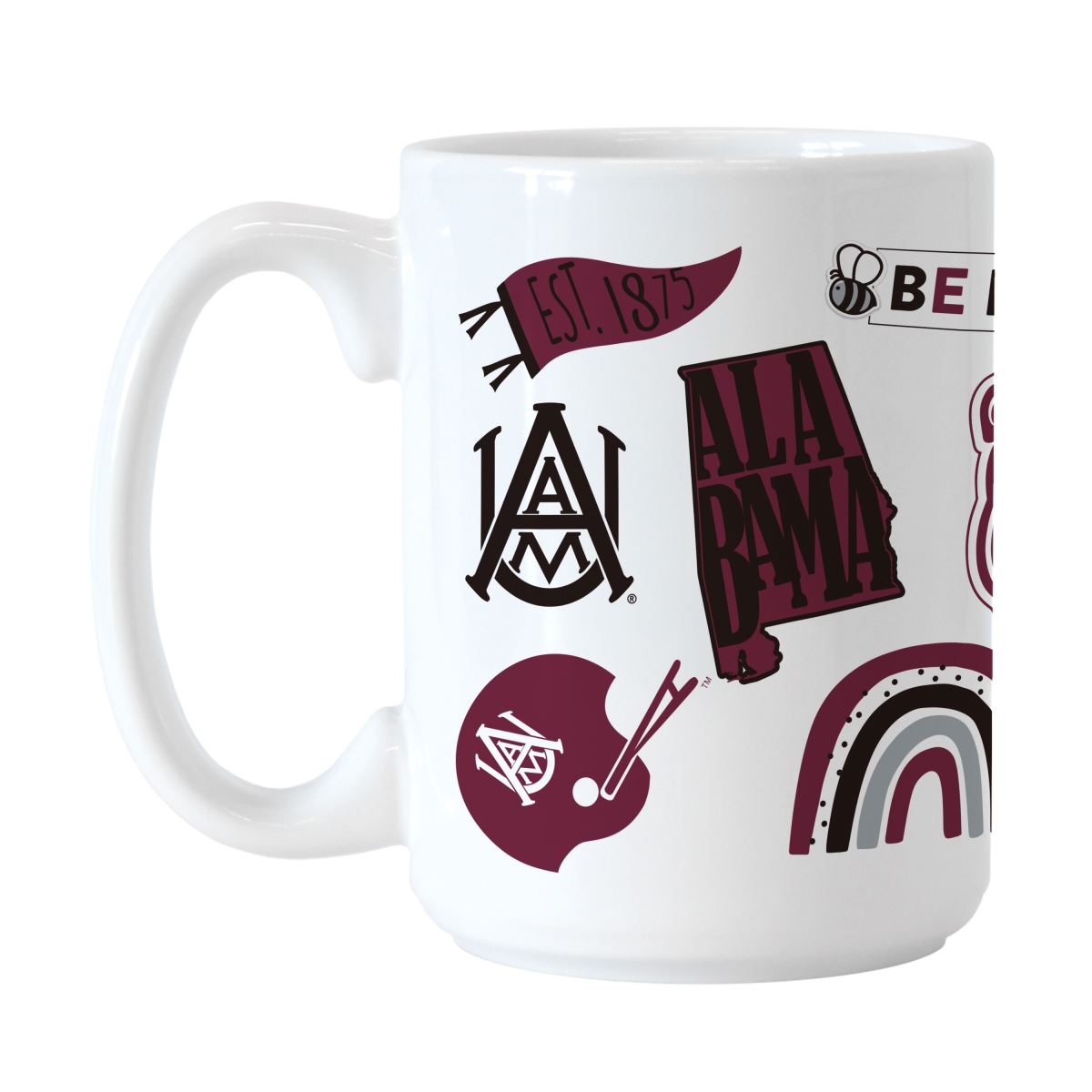 103-C15M-63 Alabama A&M 15 oz Native Sublimated Mug