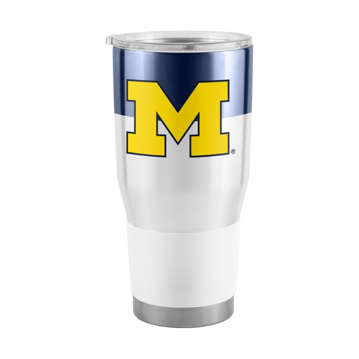 30 oz NCAA Michigan Wolverines Colorblock Stainless Tumbler