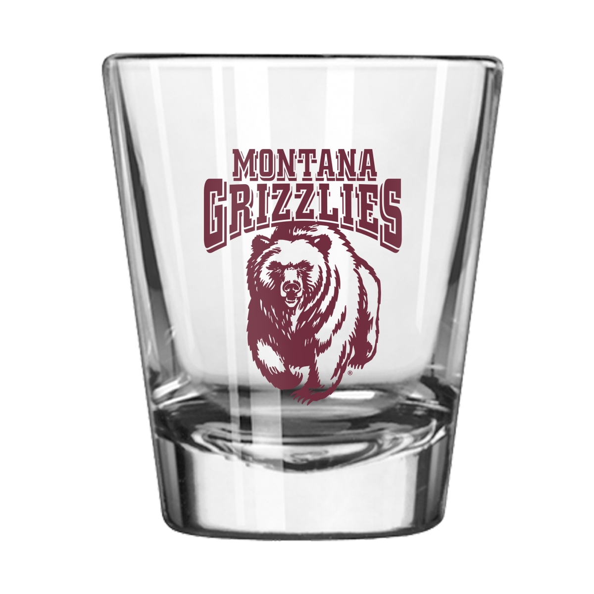 Picture of Logo Brands 179-G2S-1 Montana 2 oz Gameday Shot Glass