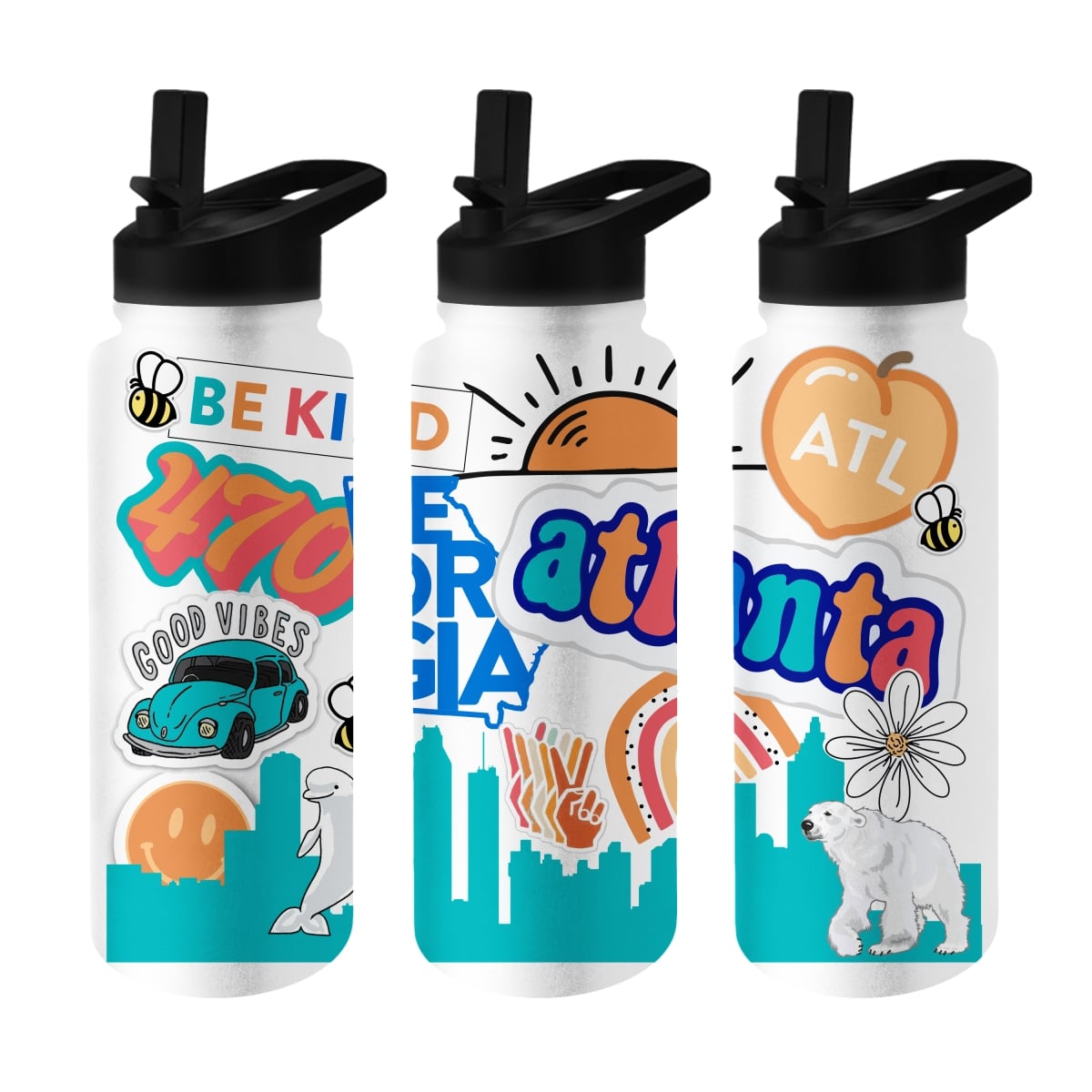 C4875-S34QB-63 Atlanta 34 oz Native Quencher Bottle