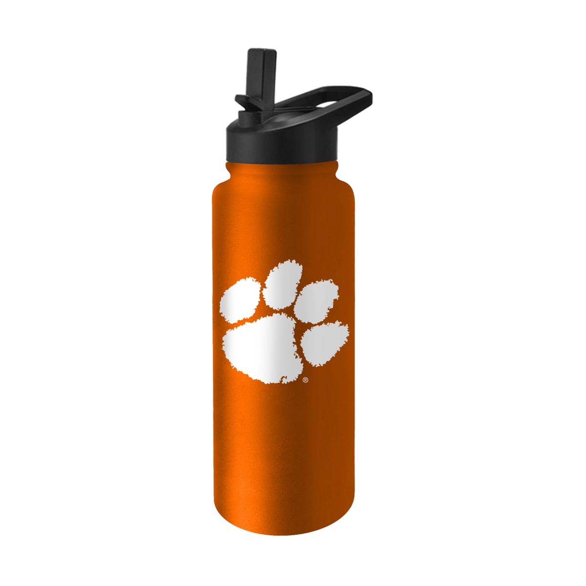 123-S34QB-8 Clemson Logo 34 oz Quencher Water Bottle