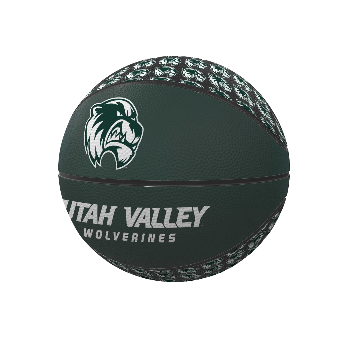 1043-91MR-3 Utah Valley University Mini Size Rubber Basketball