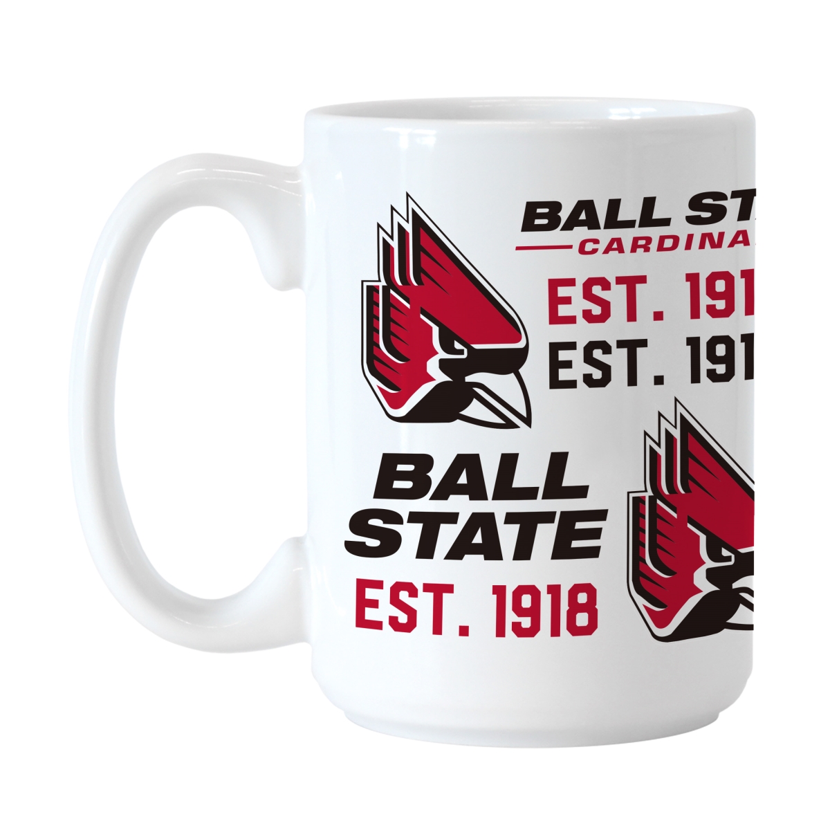 Picture of Logo Brands 115-C15M-5 Ball State 15 oz Spirit Sublimated Mug