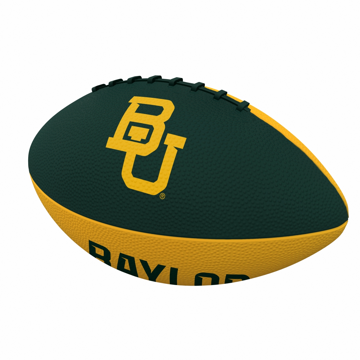 111-93JR-2 Baylor Pinwheel Junior Size Rubber Football