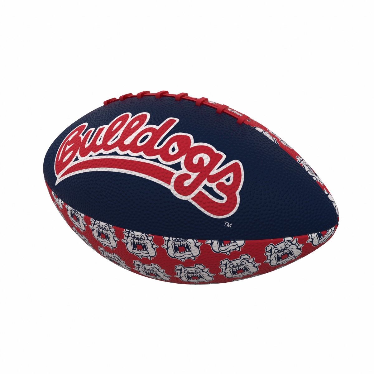 140-93MR-3 Fresno State Mini-Size Rubber Football