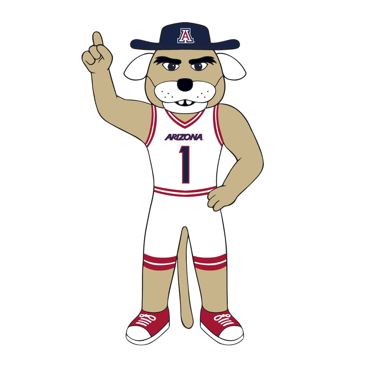 106-100-M Arizona Mascot Yard Inflatable