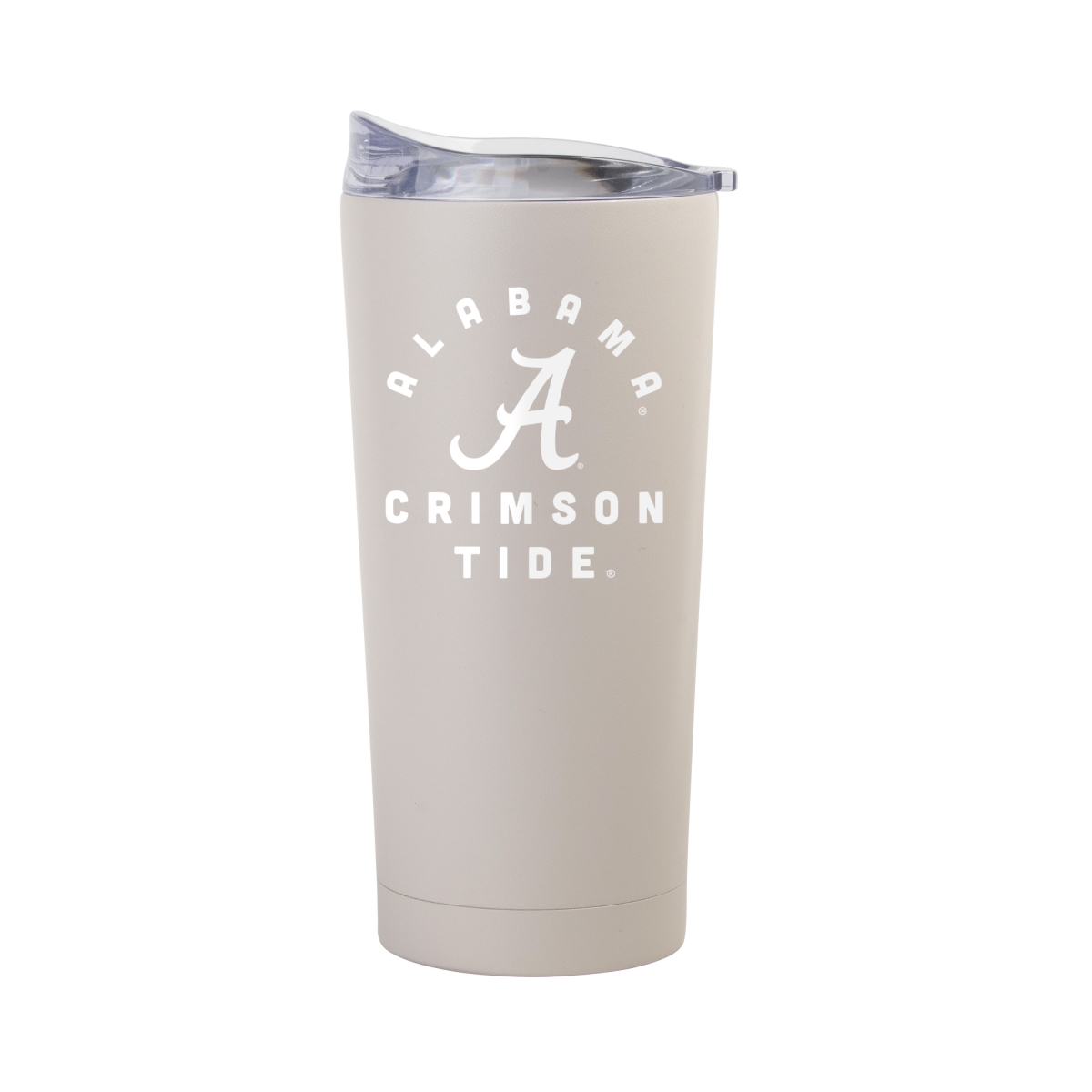 102-S20PT-SND-29 Alabama Crimson Tide 20 oz Archway Sand Powder Coat Tumbler