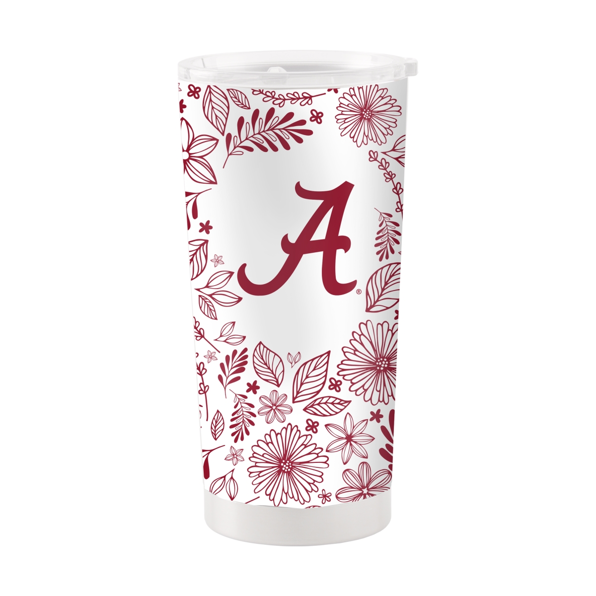 Picture of Logo Brands 102-S20T-52 Alabama 20 oz Botanical Stainless Steel Tumbler