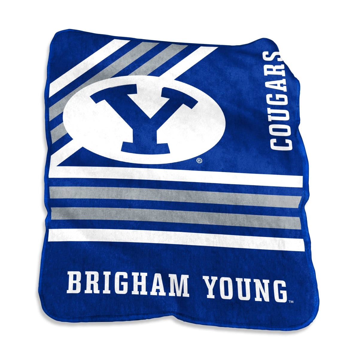 116-26C BYU Raschel Throw