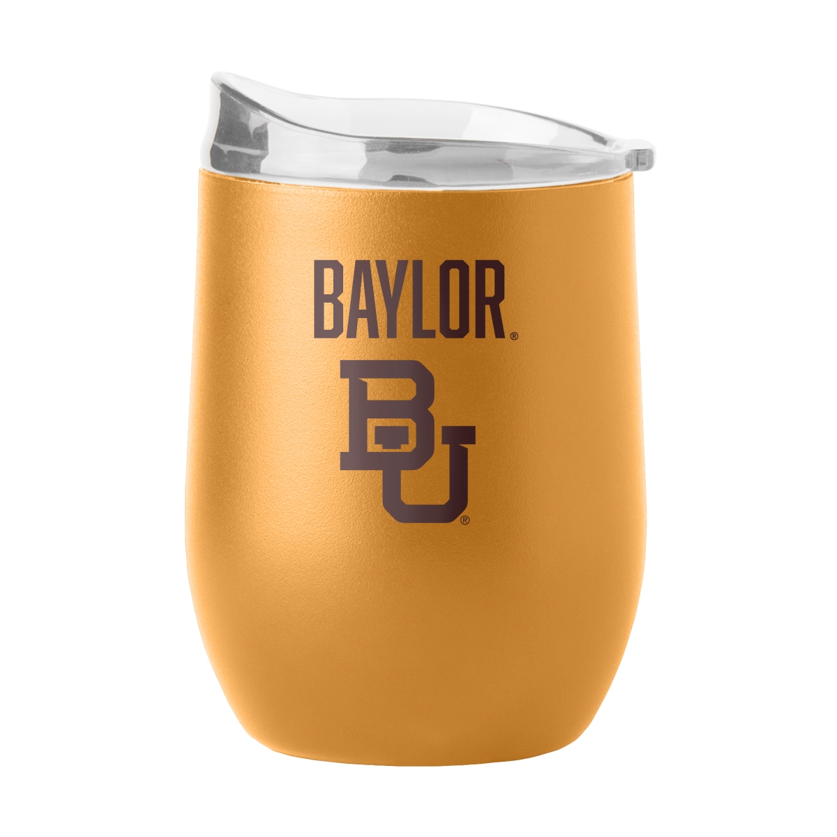 111-S16PB-OAK-49 Baylor 16 oz Huddle Powder Coat Curved Beverage