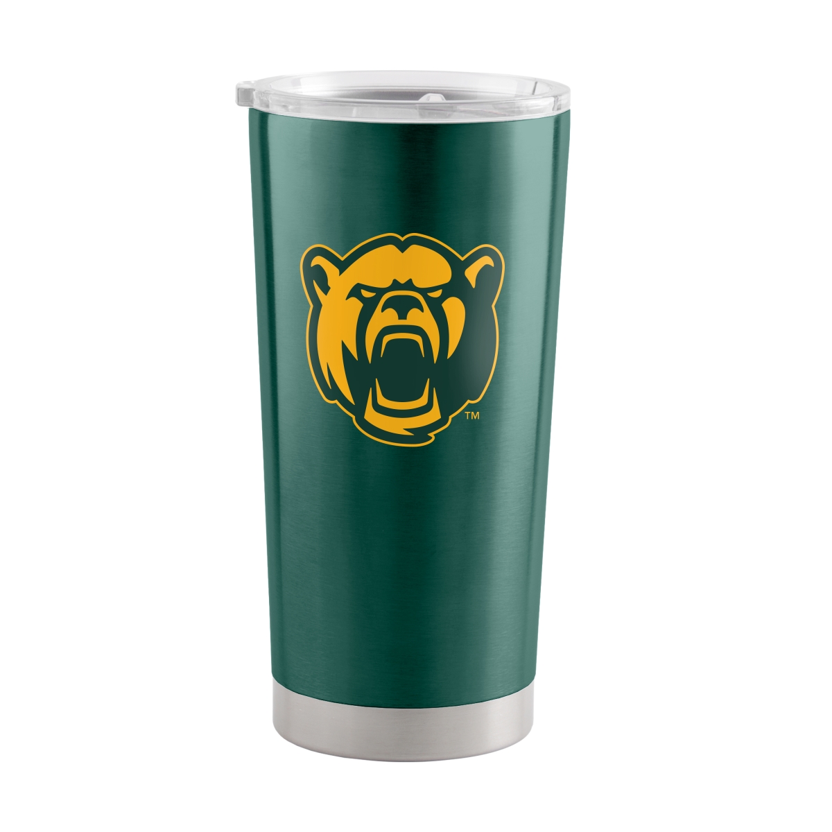 Picture of Logo Brands 111-S20T-1 Baylor 20 oz Gameday Stainless Steel Tumbler