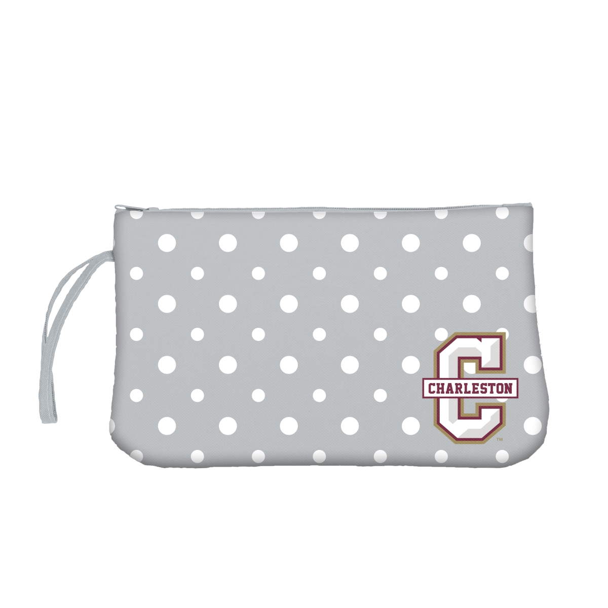 125-921 College of Charleston Dot Wristlet