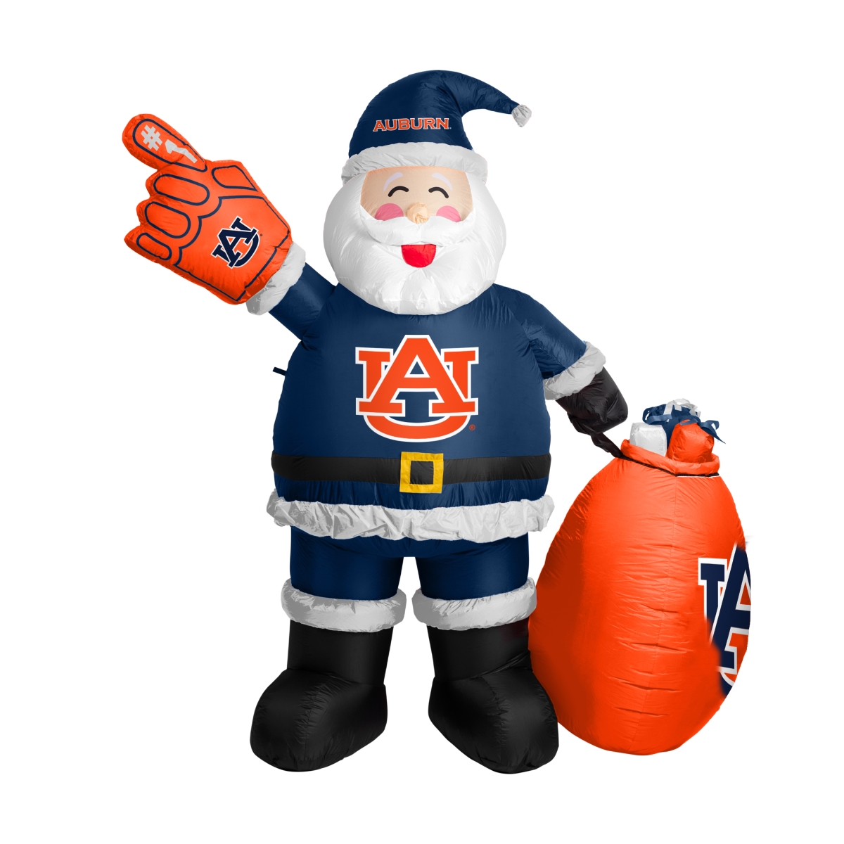 110-100-SC Auburn 7 ft. Yard Inflatable Santa Claus