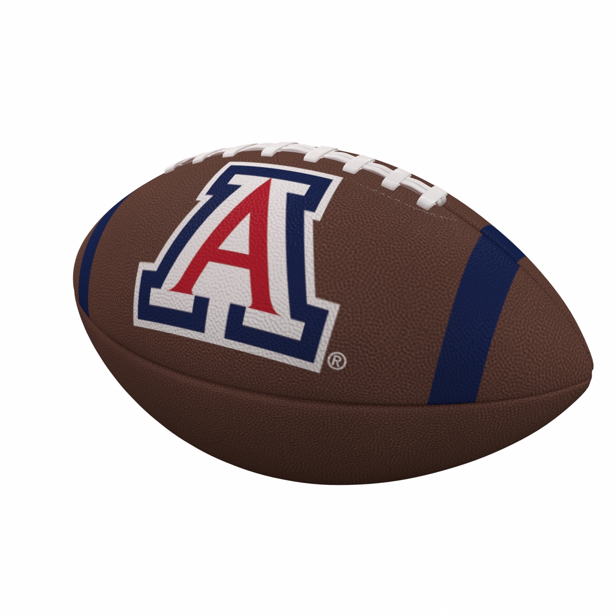 106-93FC-1 Arizona Team Stripe Official-Size Composite Football
