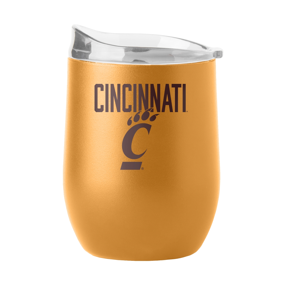 121-S16PB-OAK-49 Cincinnati 16 oz Huddle Powder Coat Curved Beverage