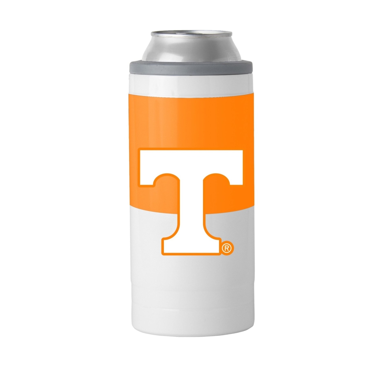 Picture of Logo Chair 217-S12C-11 12 oz NCAA Tennessee Volunteers Colorblock Slim Can Coolie