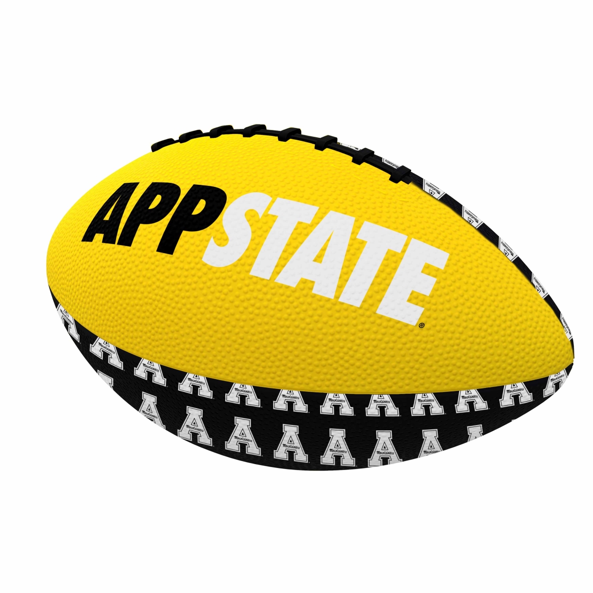 105-93MR-3 Appalachian State Repeating Mini Rubber Football