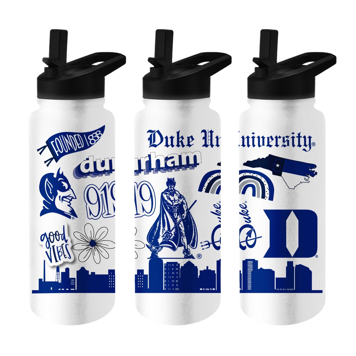 130-S34QB-63 Duke 34 oz Native Quencher Bottle