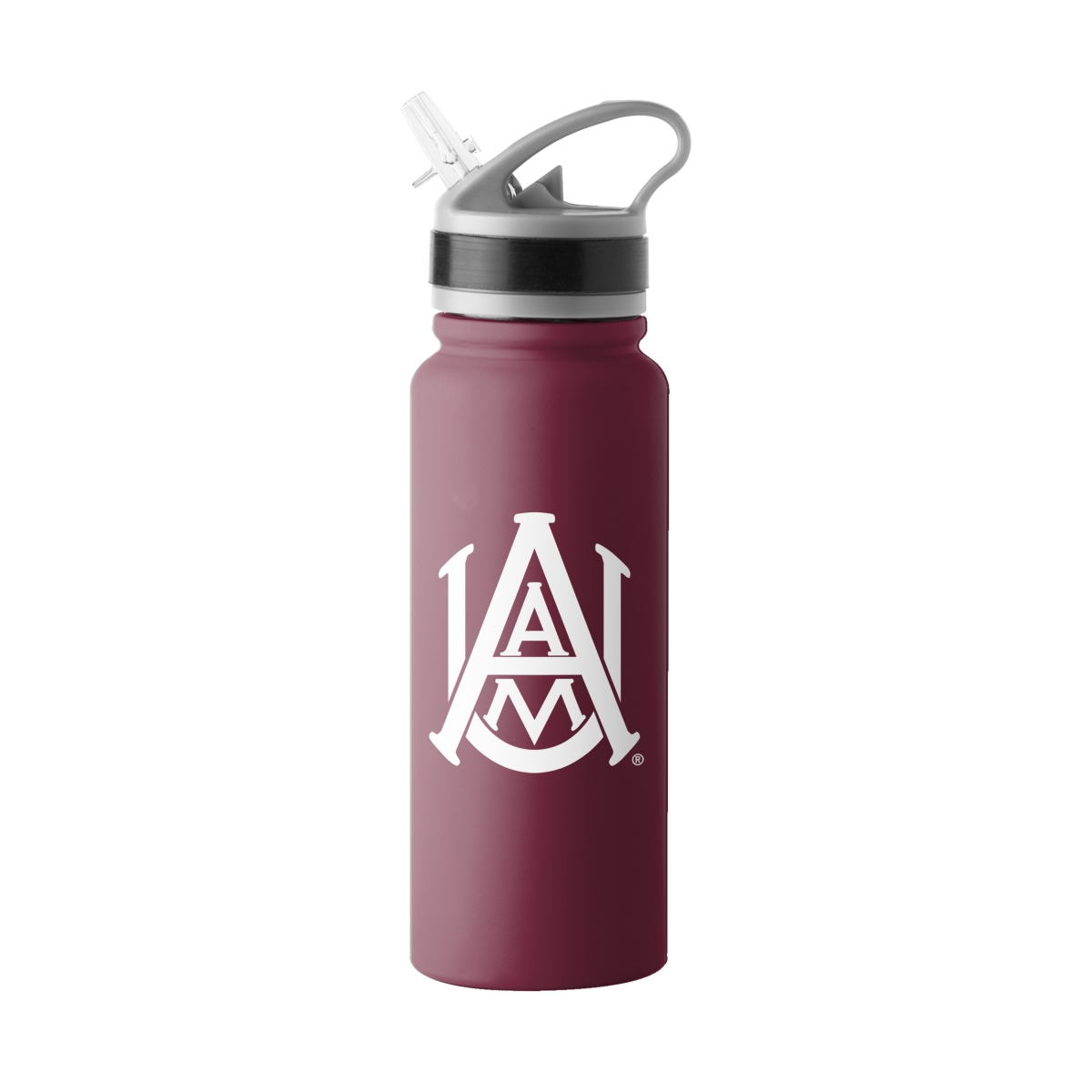103-S25UFTB-8 Alabama A&M 25 oz Logo Stainless Single Wall Flip Top Bottle