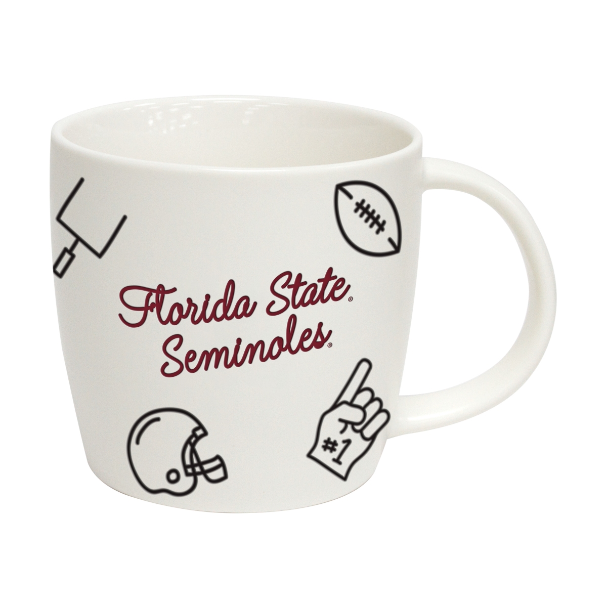 136-C18PM 18 oz Florida State Playmaker Mug