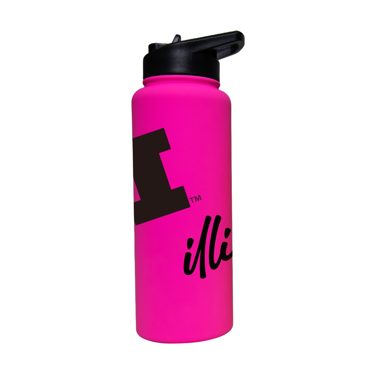 Picture of Logo Brands 151-S34SQ-ELE-21 Illinois 34 oz Electric Bold Soft Touch Quencher